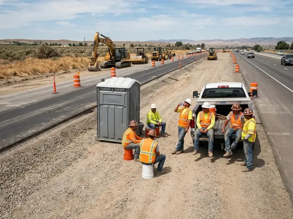 highway-road-construction-crew-007 — frequently asked questions, Porta Potty and Restroom Rentals in Des Moines, IA